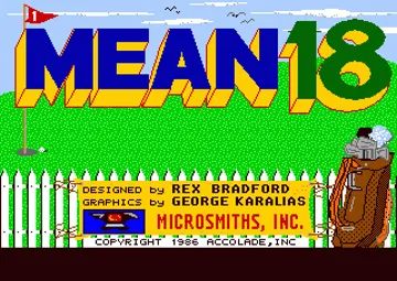 Mean 18 - Ultimate Golf screen shot title